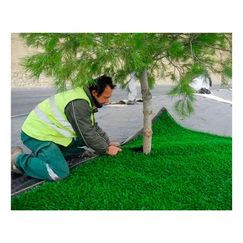 Pasto Sintético Rollo 15mt De Largo X 1mt De Ancho