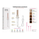Rizador Automático De Cabello Theck Cerámica Profesional Lila