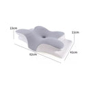 Almohada Viscoelástica Ergonómica Ortopédica Dolor De Cuello Blanco