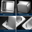 X2 Contenedor Cambro Deposito Gastronómico Tapa 53x32,5x14.5