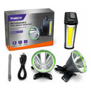 Foco Led Theck 1800w Recargable 38000mah Largo Alcance H179 Gris