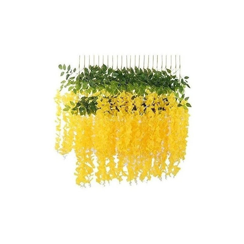 Pack De 12 Colgantes De Flores Artificiales Guirnaldas