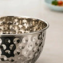 Bowl Acero Inoxidable Martillado Theck 23x14cm Multiuso Plateado