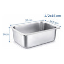 Contenedor Cambro Deposito Gastronómico 32x26.5x14 1/2*15