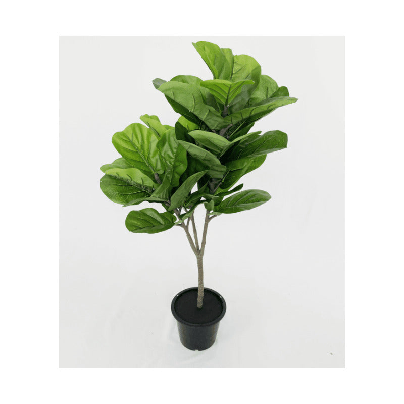 Lyrata Ficus Planta Artificial Flor Decoracion De Interior