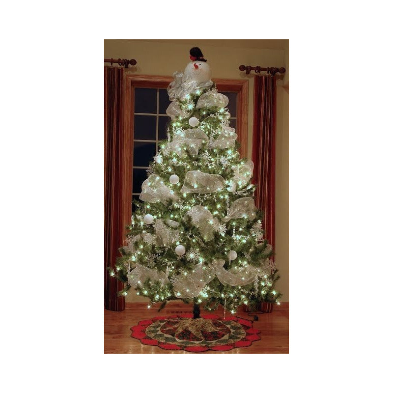 Rollo De Malla Cinta De Navidad Decoración Navideña 26 Cm