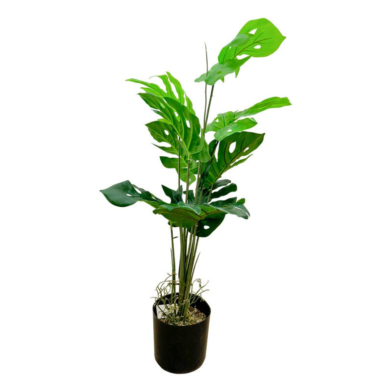 Plantas Artificiales Monstera Decoración Hogar