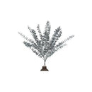 Flor Artificiales Tallos De Eucalipto De Plata Grande