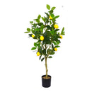 Limonero Limon Planta Artificial Arbol Decoracion Interior Verde Oscuro