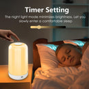 Lámpara De Noche Led Rgb Táctil Control Por App Recargable