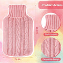 Pack 2 Guateros Premium Caliente 2l + Funda Tejida