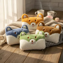 Guatero De Manos Electrico Peluche Lobo Shiba Inu Monito Niño