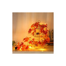 Pack 12 Tiras Planta Artificial Enrredadera 2.1m Decoración Naranja