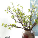 Rama De Árbol Doblada Artificial Tacto Real, Hojas Follajes Verde