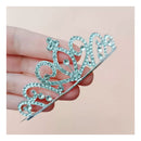 Corona Diadema Tiara De Reina Para Niñas Y Mujer Plateado