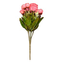 Ramo Rosas Peonias Flores Artificiales Decoración