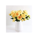 Peonías Artificiales Flor De Seda Ramo De Peonía Flores Deco