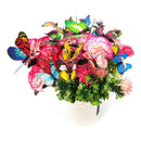 Pack 10 Ramos Mariposas Artificiales Ecodeco Decoración 90 Cm Mariposa