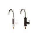 Llave Grifo Agua Caliente Eléctrico Para Lavaplatos Color Pl Acabado Brillante Color Plateado