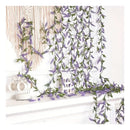 Guirnalda De Flores Artificiales D Lavanda Flores Decoracion