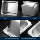 X2 Contenedor Cambro Deposito Gastronómico 26x16.5x14 1/4*15