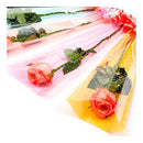 Pack 50 Und Manga Celofán Bolsa Para Flores Arreglos Floral