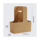 Pack De 10 Cajas D Regalo Kraft Dia De Las Madres Porta Vaso Rosado Porta Vasos Y Flores O Regalos