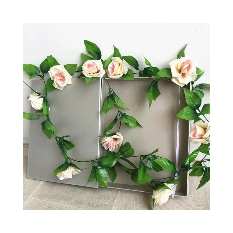 Enredaderas De Rosas Artificiales, Rosas Decoracion