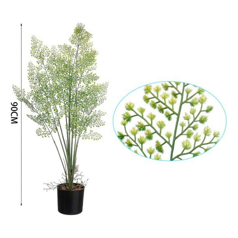 Plantas Artificiales Helecho Culantrillo Decoración Hogar