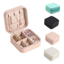 Joyero Portátil Caja Organizadora De Joyas Anillos Collar
