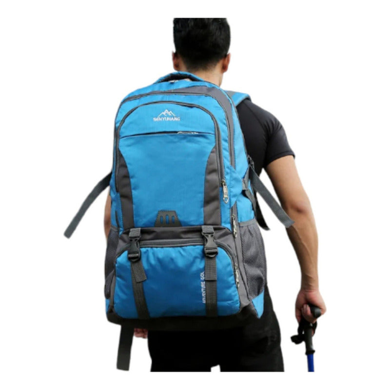 Mochila, Bolso Para Trekkimg Camping Caza  De 55l