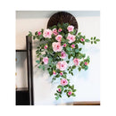 Pack 2 Barras Colgantes Rosa Artificial Enredadera Eco & Deco 80cm