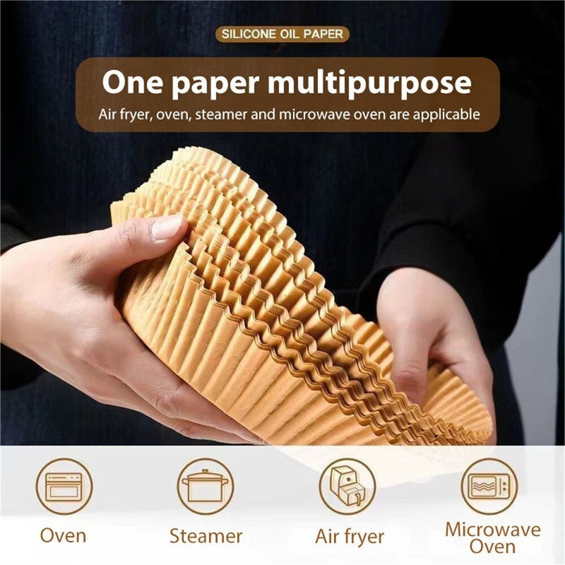 Forros Desechables Antiadherente Freidora 100 Pcs Air Fryer