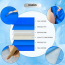 Manta Gel Frío Fría Para Mascotas Md:50x65 Cm Perro Gato Color Azul Azul Marino Rectangular