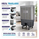 Enfriador De Aire Theck 100l 480w Con Control Remoto Blanco