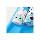 Traje De Baño Flotador Infantil Completo Para Verano Azul Talla L Estampado L: 90-100cm (12-15kg)