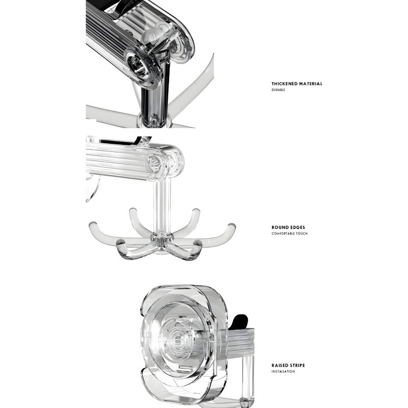 3 Gancho De Cocina Flexible Adhesivo Pared 6gancho De Cocina