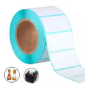 Pack 6 Rollos Etiquetas Adhesiva 30mm X 20mm Blanco