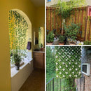 Pack 12 Planta Artificial Enredadera Tiras 210cm Deco  Verde