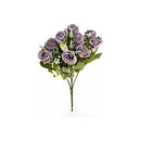 Pack Ramo De Rosas Artificiales Para Decoraciones