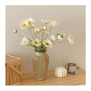 Amapolas Flores Artificiales Textura Realista Anemonas