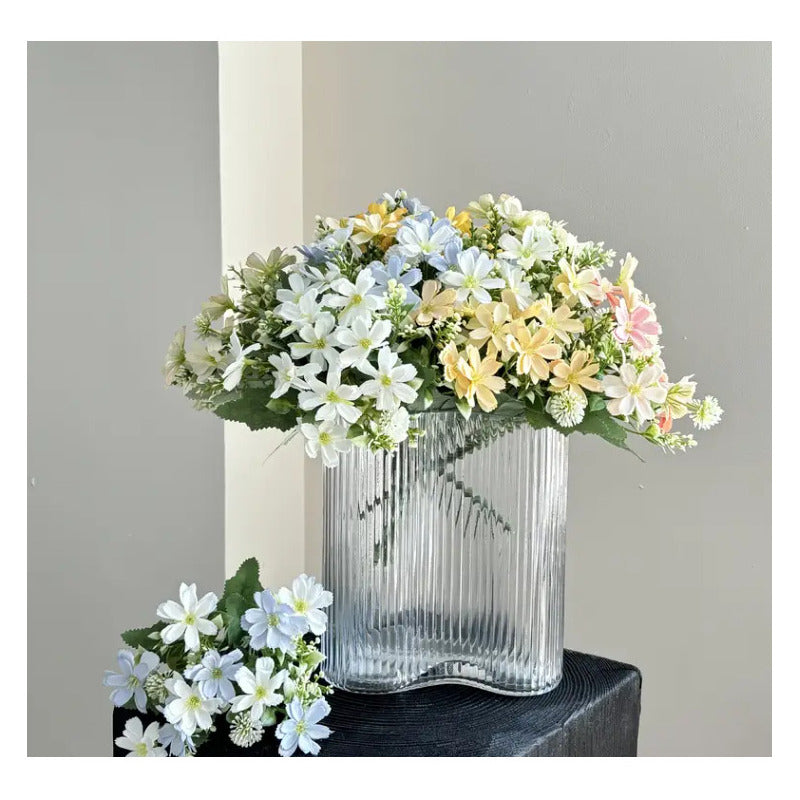 Flor Artificial Margaritas Flor Silvestre Decorativas