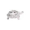 Tortuga De Cristal Figura Decorativa Hogar
