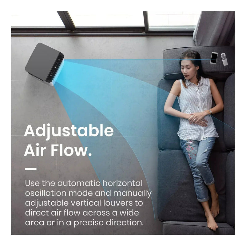 Aire Acondicionado Portatil Digital  7000btu Kit Tubo