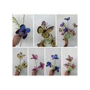 Pack 10 Ramos D Mariposas Artificial Decoracion Manualidades