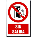 Letrero Cartel Señaletica Placa 20x30cm