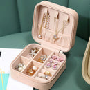 Joyero Portátil Caja Organizadora De Joyas Anillos Collar