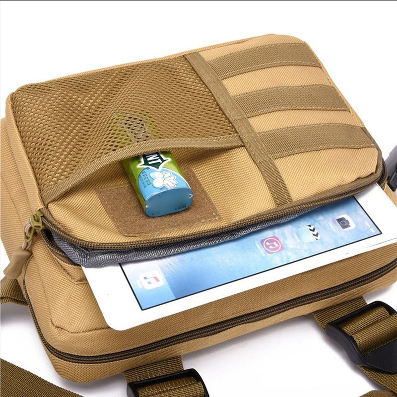 Bolsa Táctica De Pecho Chaleco Ajustable Funcional