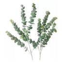Flor Eucalipto Artificial, Vara Frondosa Larga Y Grande 88cm