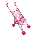 Coche Paraguas Para Muñecas Plástico Portátil Juguetes Niñas Rosa